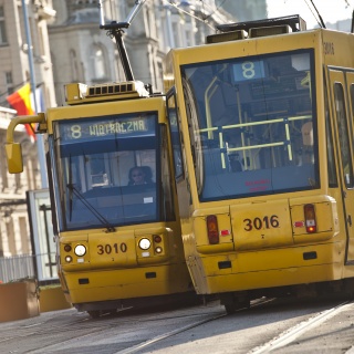 zdjęcie tramwajów